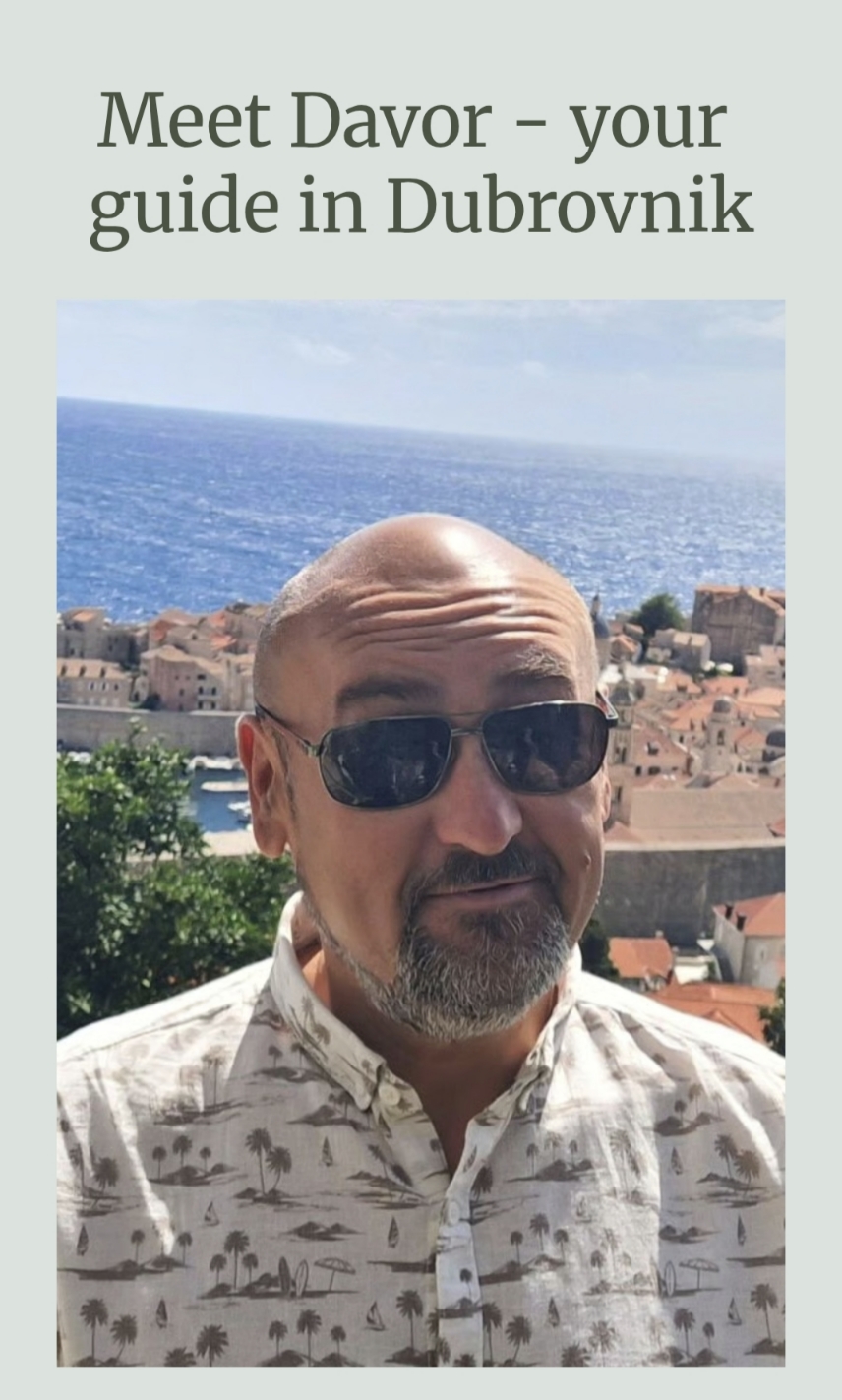 Davor Majic, licensed Dubrovnik tour guide